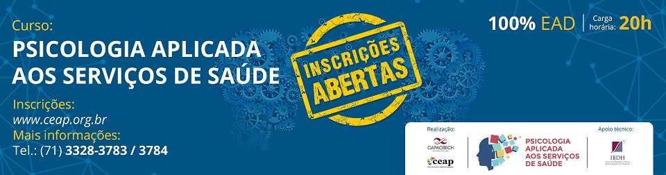 PSICOLOGIA APLICADA AOS SERVIÇOS DE SAÚDE